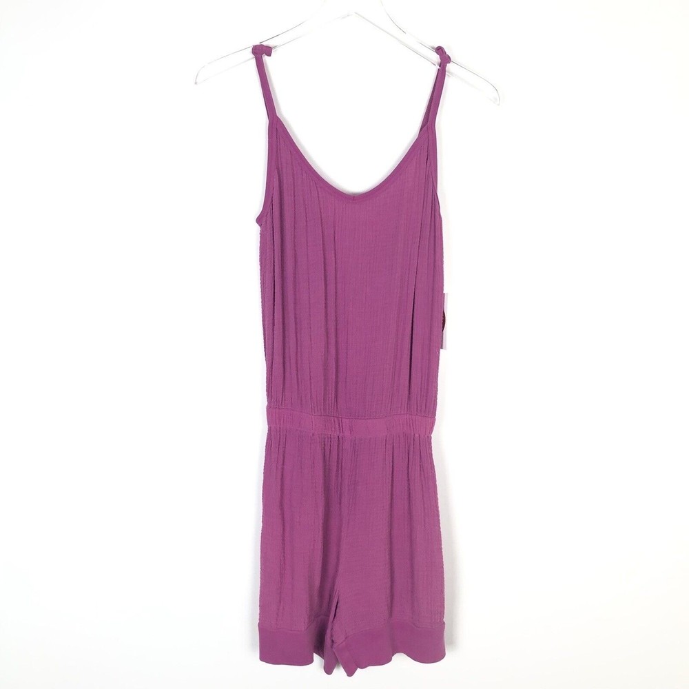 NWT AqC Levi Romper Sleeveless Spaghetti Strap Lounge Swim Cover Size 0